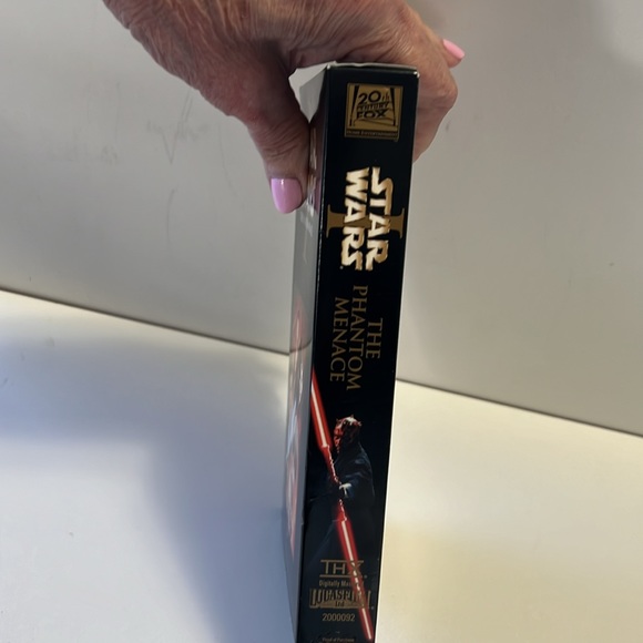 Vintage VHS Star Wars “The Phantom Menace 133 minutes - Picture 4 of 4